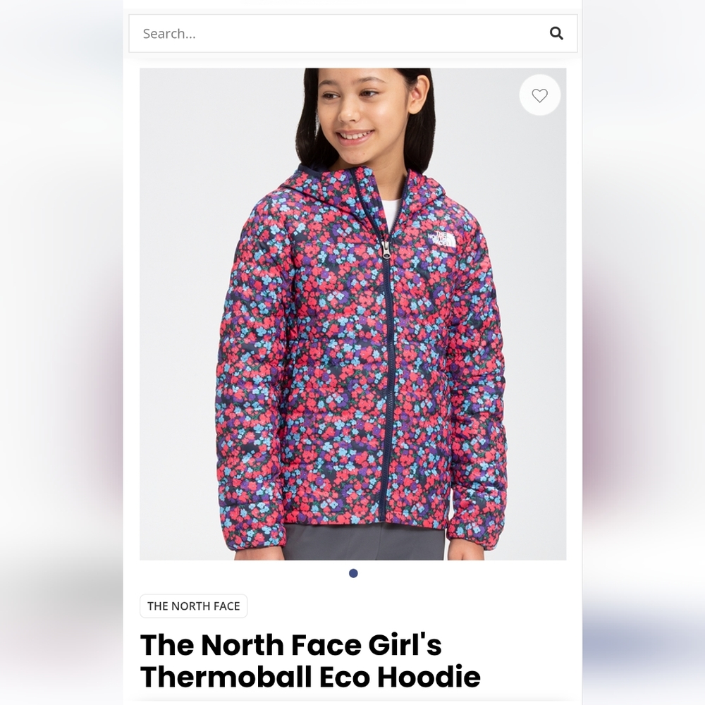 The North Face Girl's Thermoball Eco Hoodie size 14/16